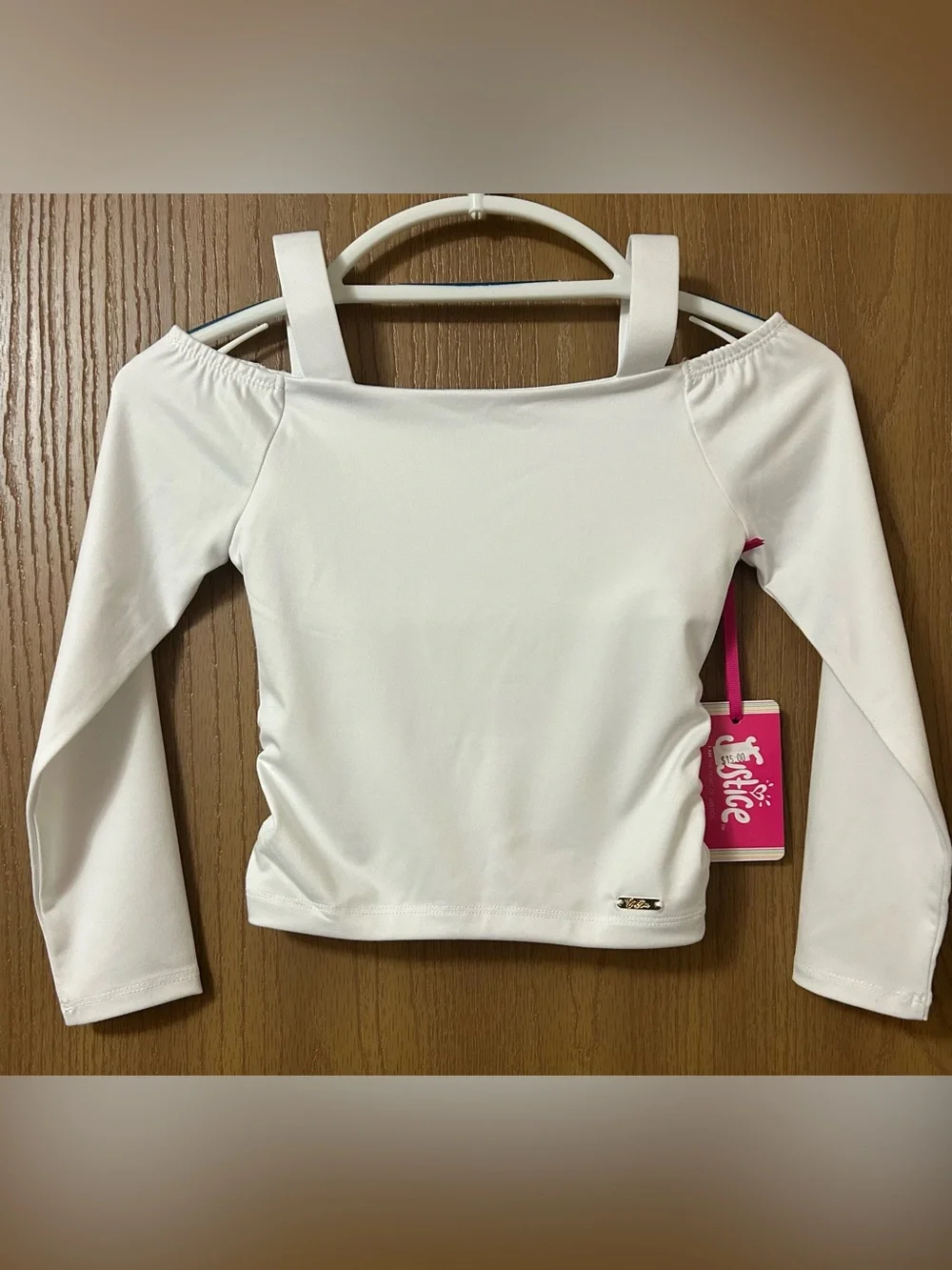 Justice Girl's Off the Shoulder Top, Size S